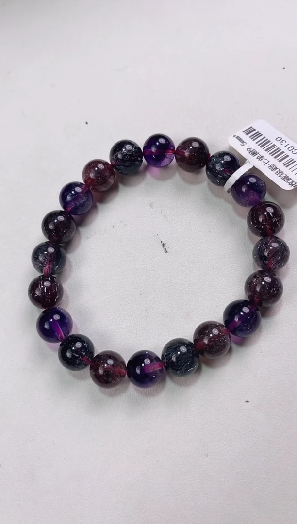 【闪购商品】水晶超七单圈9.5*未镶嵌多人多样性发其一