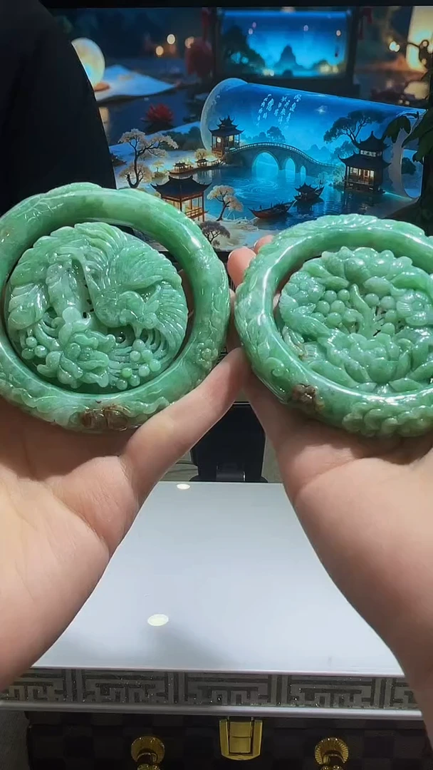 翡翠手镯未镶嵌绍MFC080291