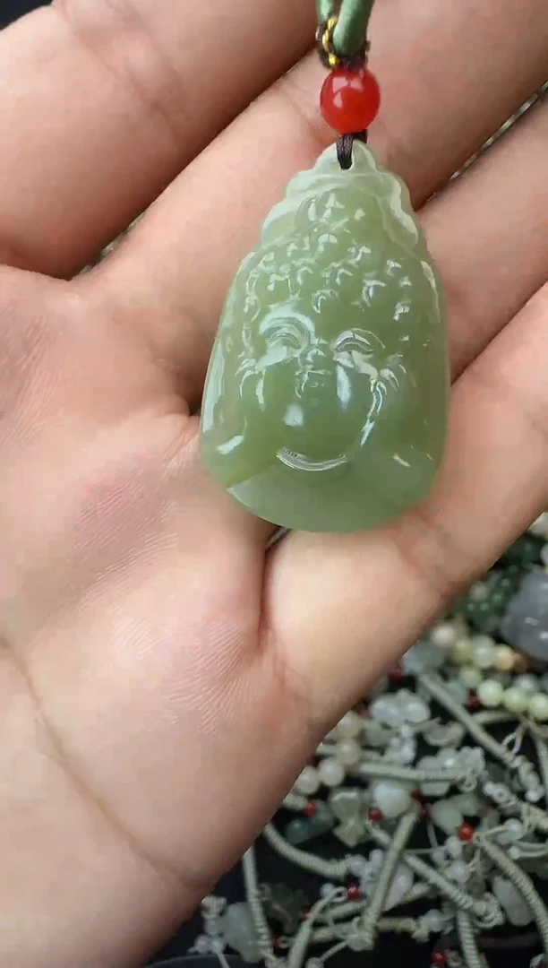 颈饰未镶嵌和田玉拍一发一