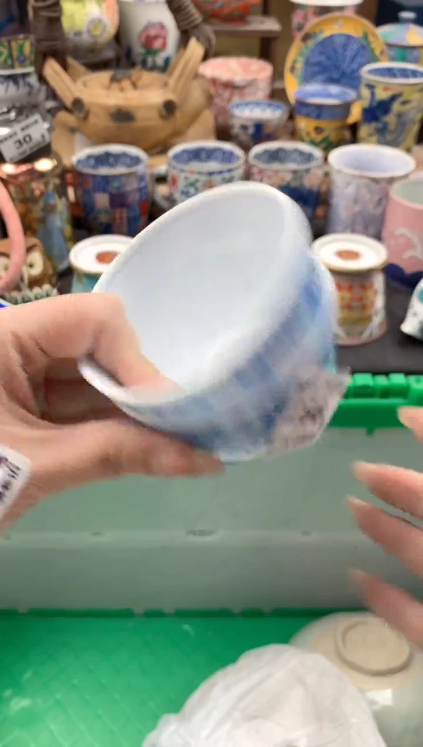 瓷片团**圆256号九姑娘工艺品瓷器