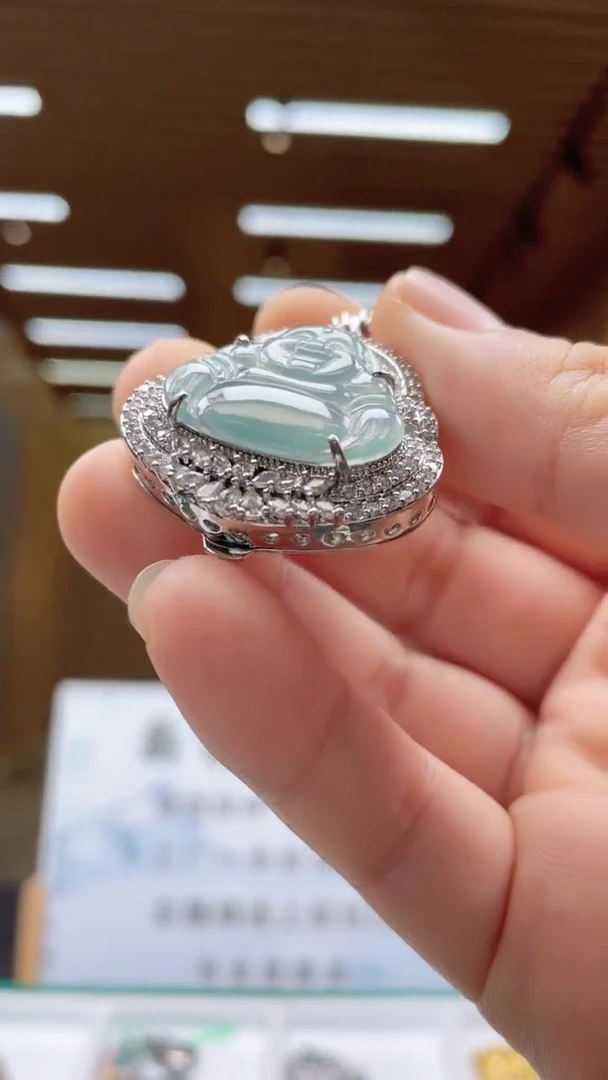 翡翠未镶嵌颈饰********591