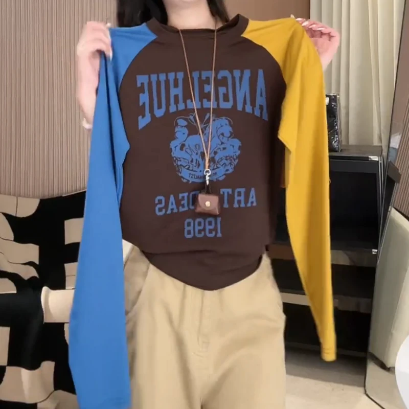 2025新款新颖早秋配色氛围感原创设计长袖LK2506936