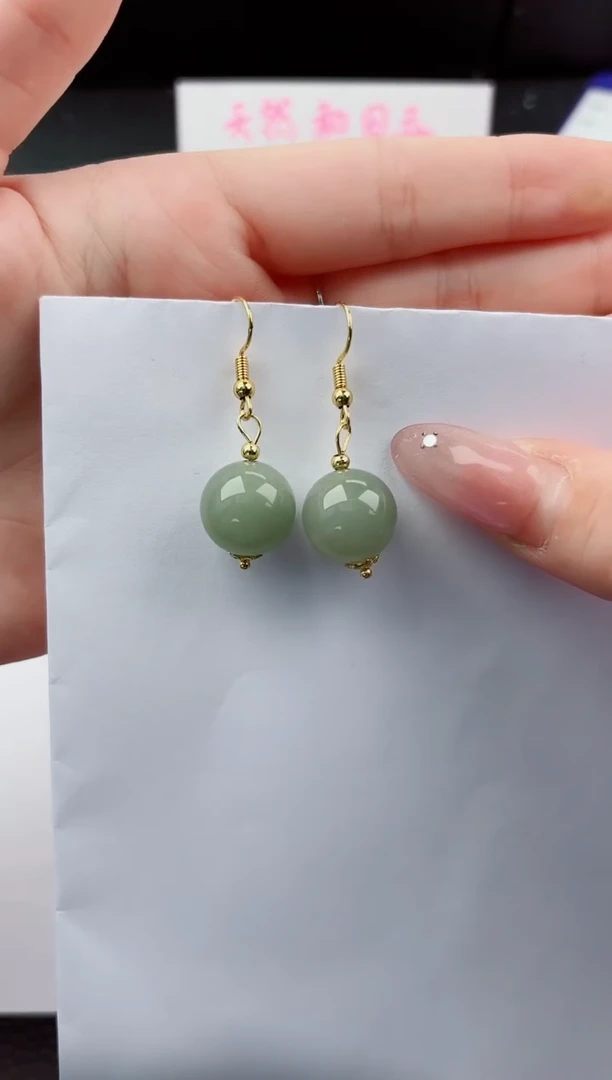 合金东陵石耳饰嗨购微色差T东陵