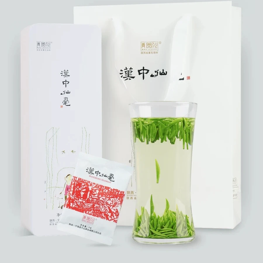 千山茶业 汉中仙毫120g高山绿茶 商务送礼茶叶礼盒装