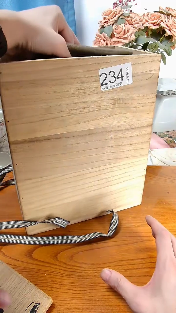 瓷片雁*呢小淼海外陶瓷工艺品