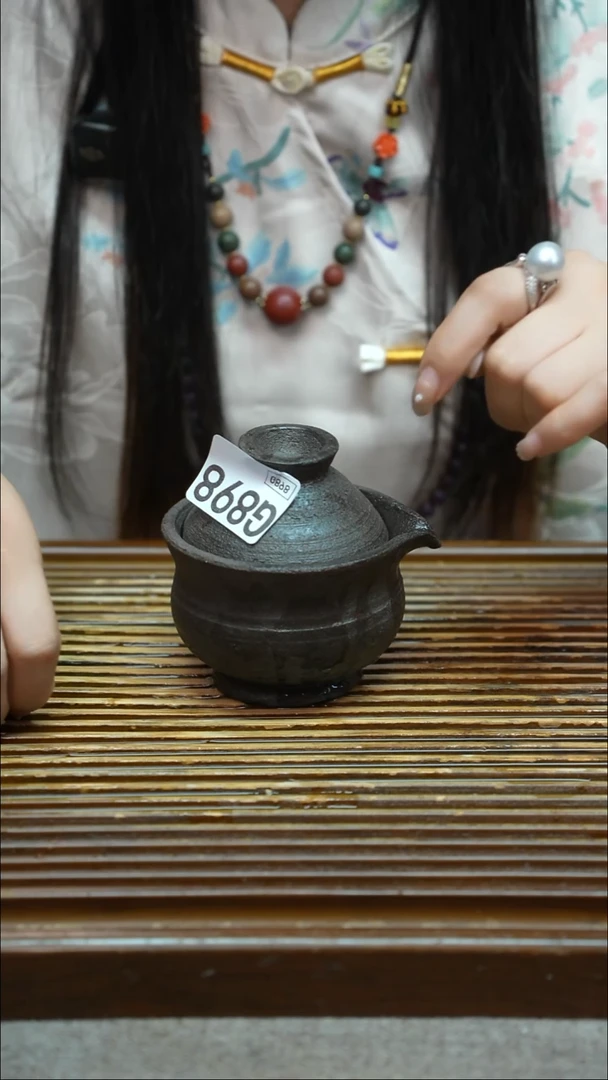 万古烧粗陶手工茶具