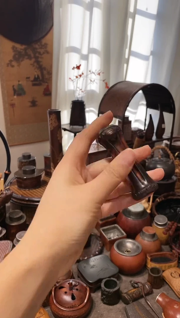 竹归竹子精品雕刻笔搁