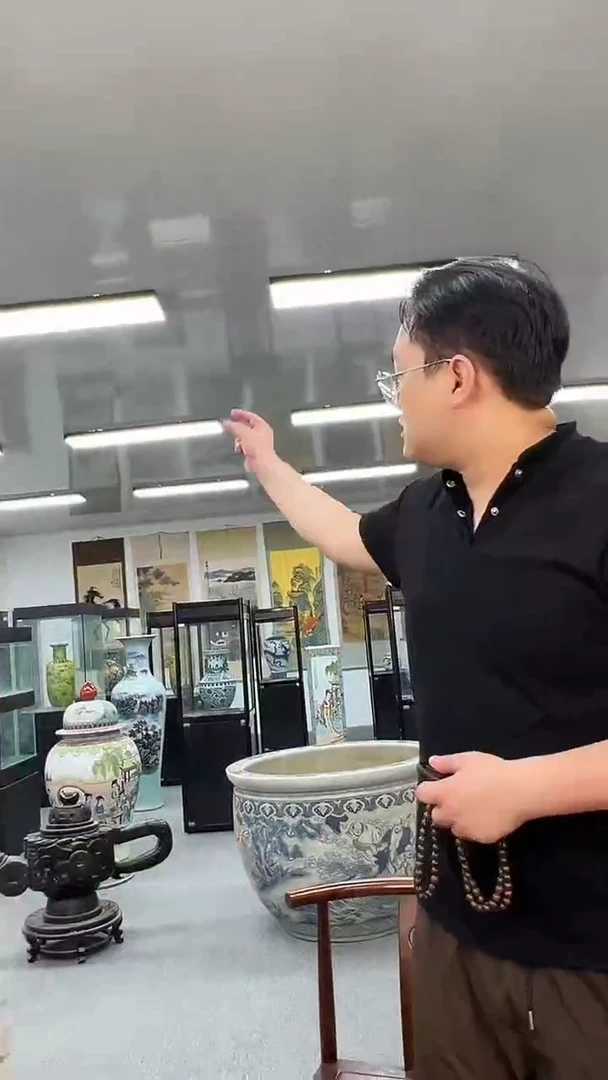 摆件陶瓷摆件花色不一@@0000015