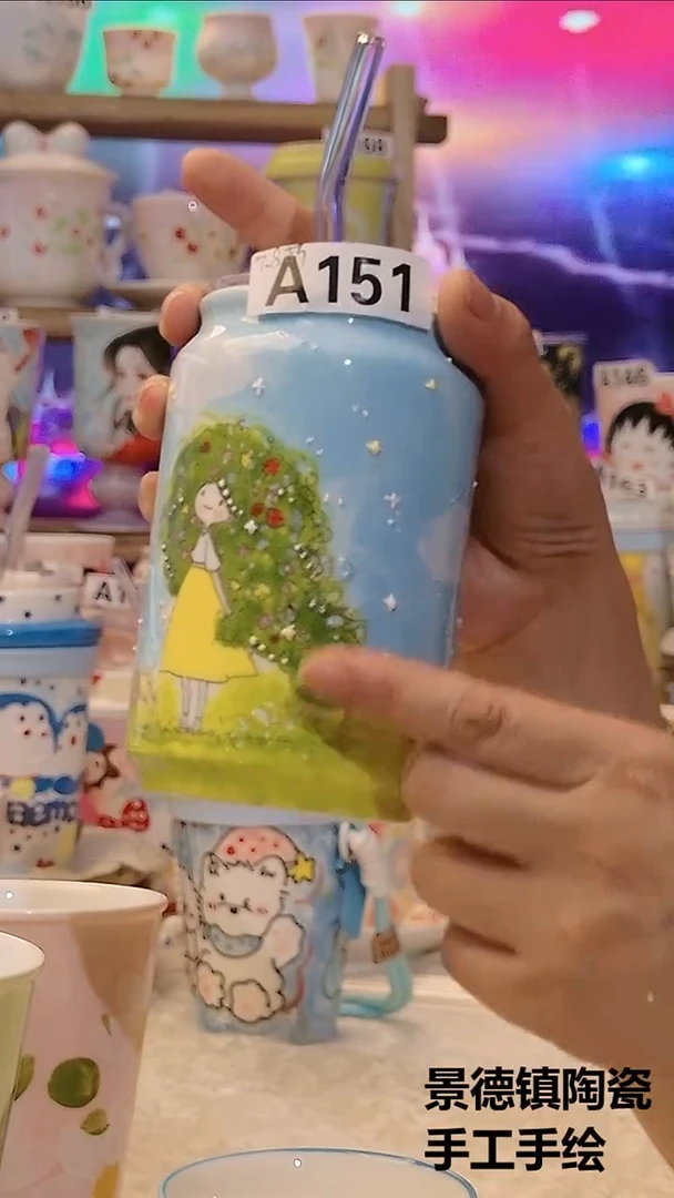 景德镇陶瓷手工手绘