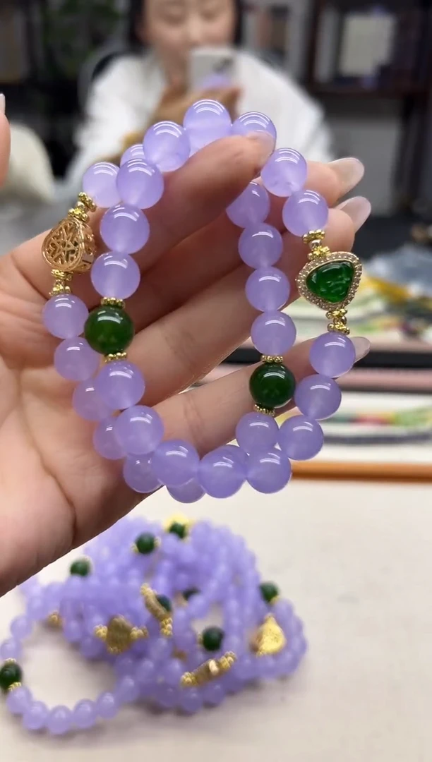 未镶嵌手链翡翠DIY款S955