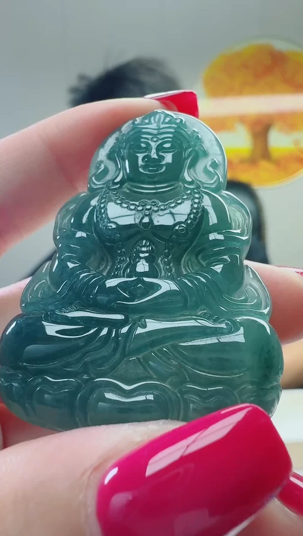 颈饰未镶嵌翡翠天然A货翡翠  多样性随机发其一