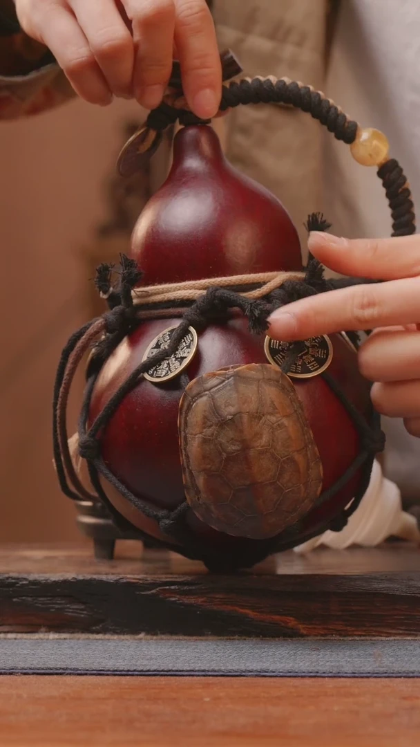 【闪购商品】393号精品大漆葫芦防腐防渗装饮料水茶酒