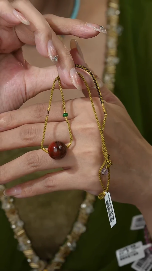 未镶嵌吊坠(不含链)水晶Z49（多样性发一件）极光14mm+