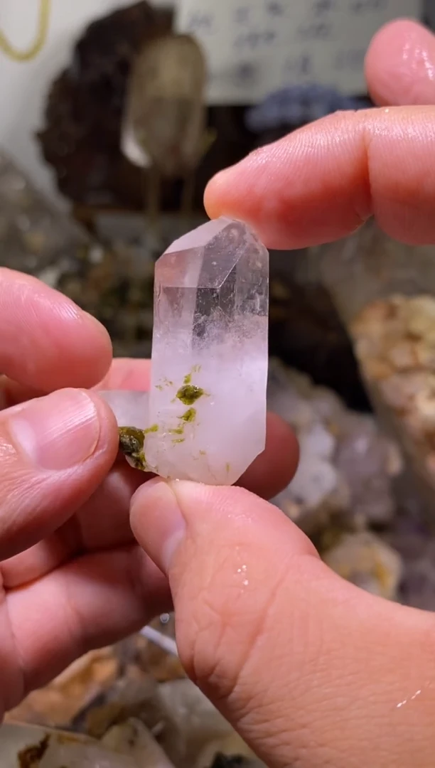 未镶嵌珠宝半成品水晶92号高透四川超七花园水晶