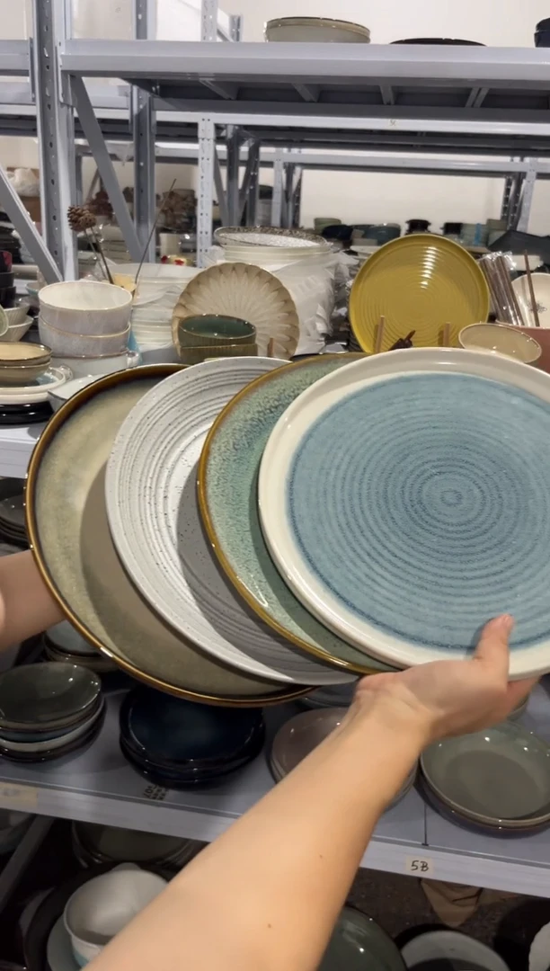 瓷片瑕疵外贸尾单满20包邮X4 大盘组合