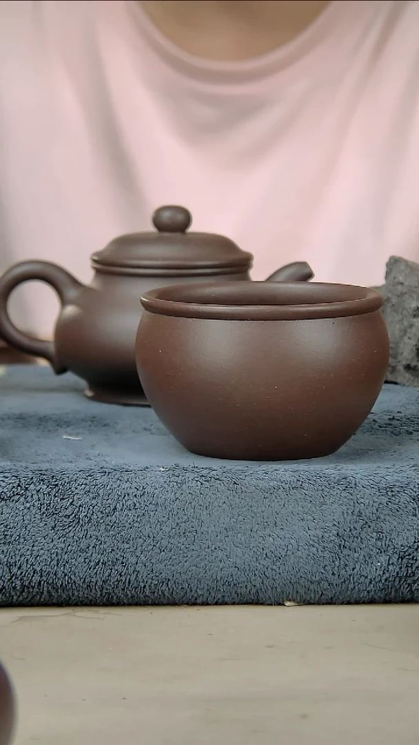 茶壶紫砂200底槽清杯子