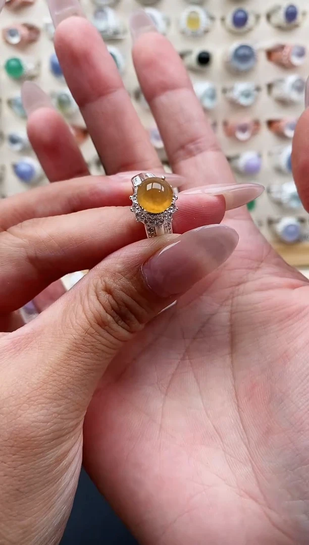 未镶嵌戒指翡翠天然缅甸翡翠A货111-6-9