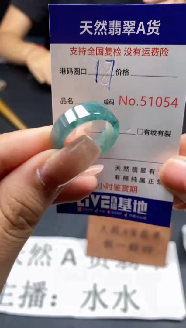 未镶嵌戒指翡翠天然A货翡翠1054