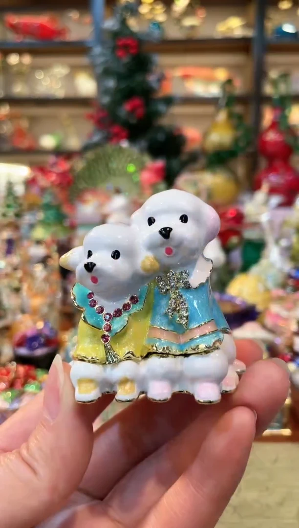 【闪购商品】精致珐琅彩首饰盒