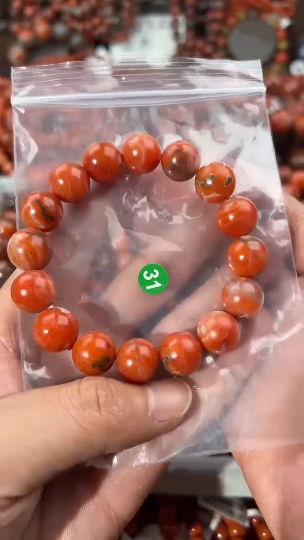 南红玛瑙手串未镶嵌13