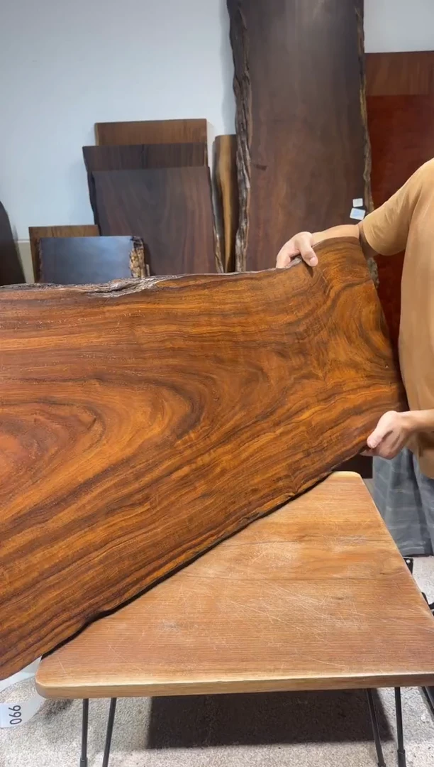 风车木（黑檀木）尺寸100*41*2.3编号598