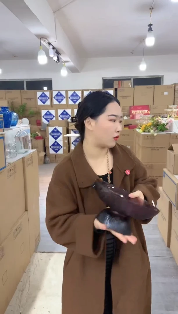 【闪购商品】琉璃昕洋花器E-品8