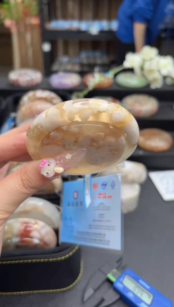 未镶嵌手镯石英质玉74(56圈赠送镯心)