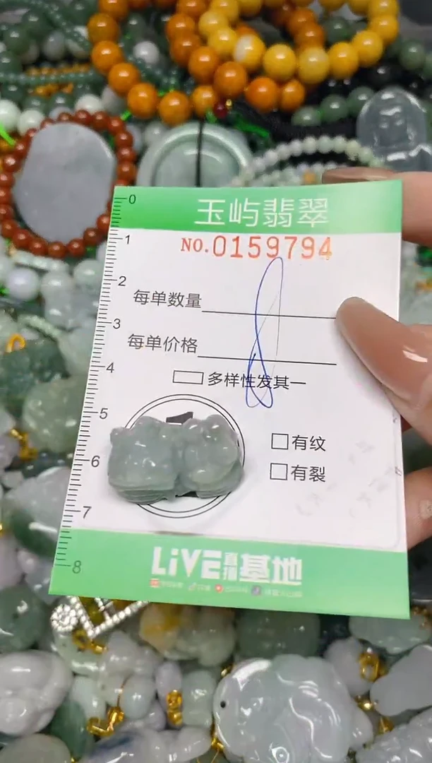 翡翠未镶嵌颈饰闪购0159794