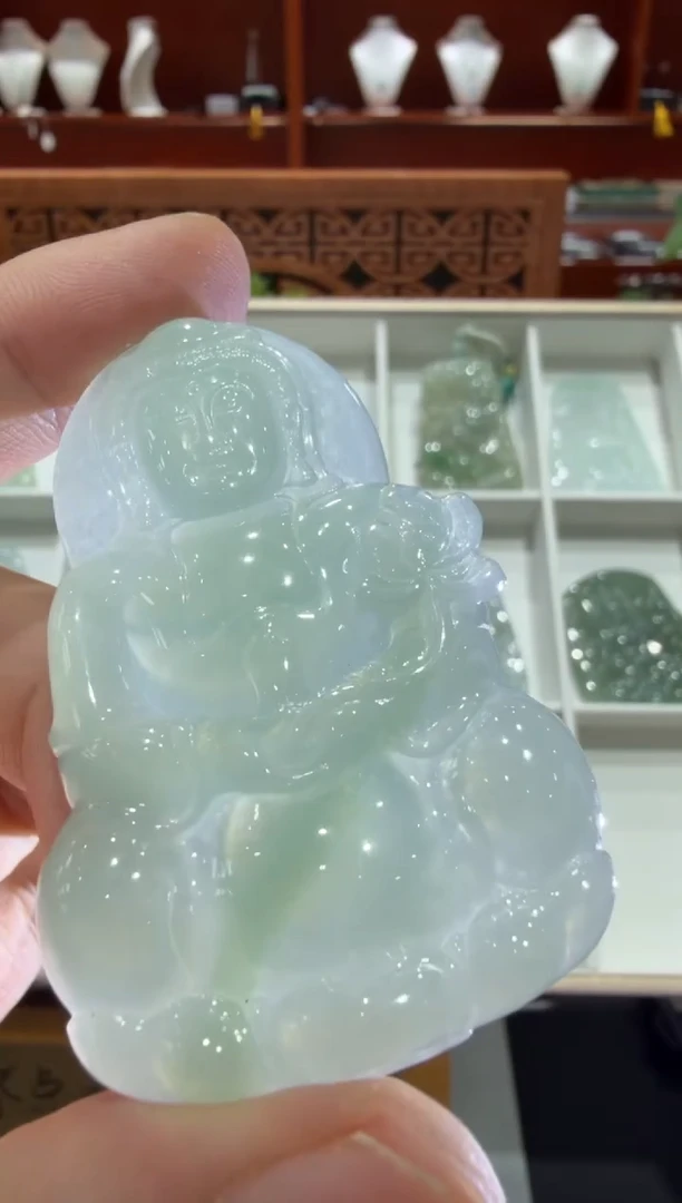 未镶嵌挂件翡翠A货翡翠多样性孤品