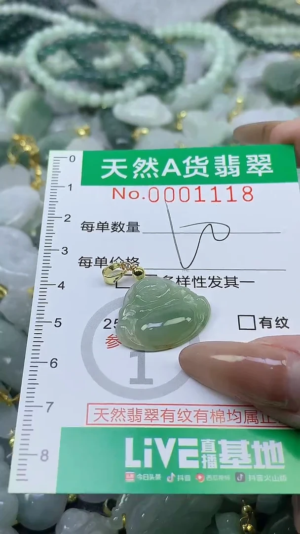颈饰未镶嵌翡翠未镶嵌纯天然A货翡翠