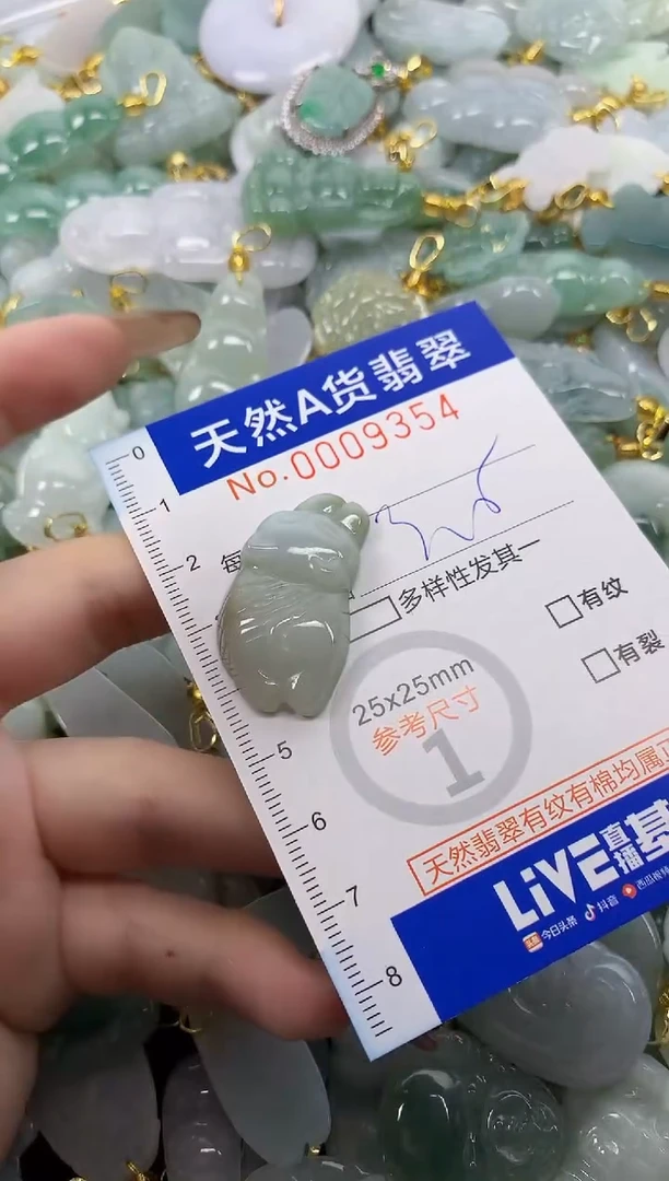 翡翠未镶嵌颈饰天然A货翡翠