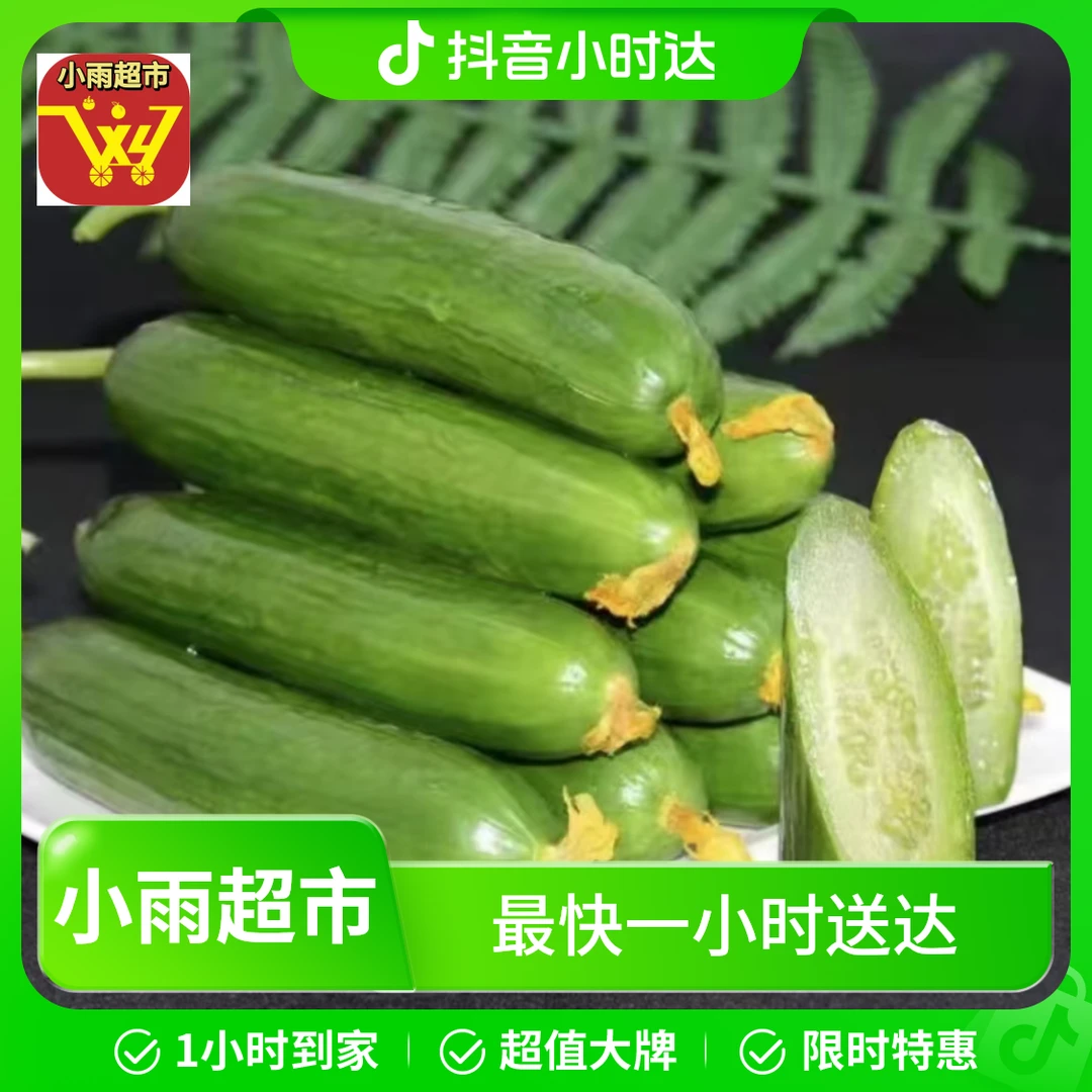精品水果小青瓜一盒2斤装