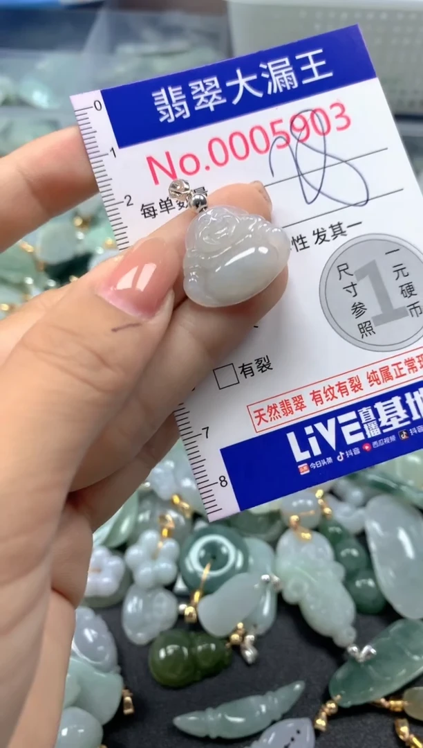 颈饰未镶嵌翡翠5903