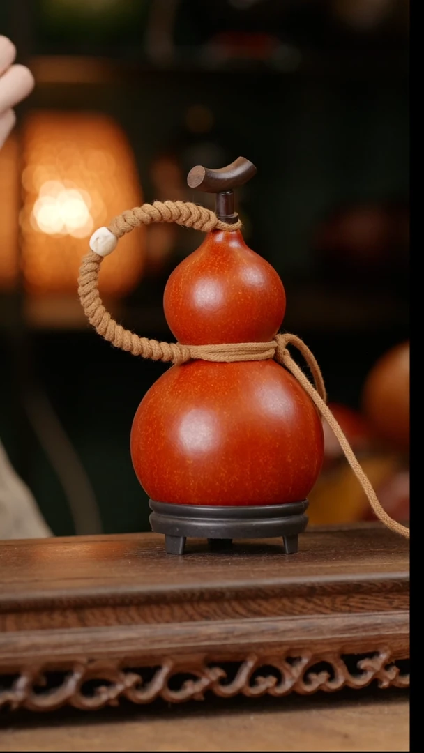 299号精品天然大漆酒葫芦一物一拍~