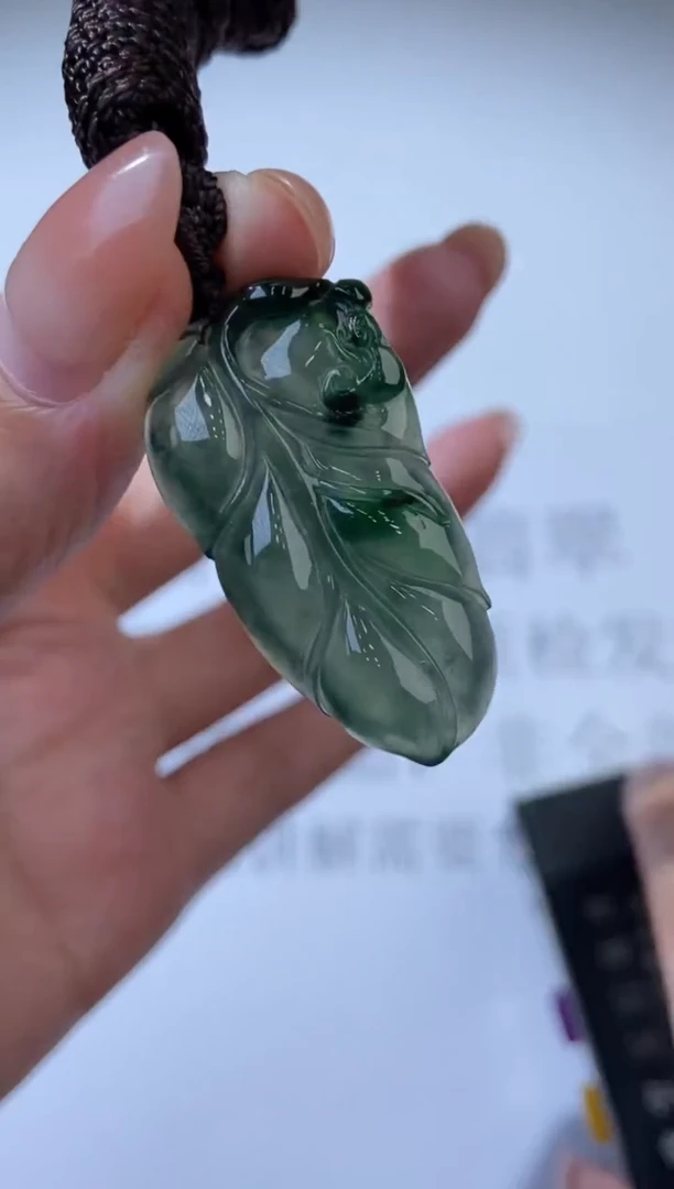 未镶嵌挂件翡翠300910  多人