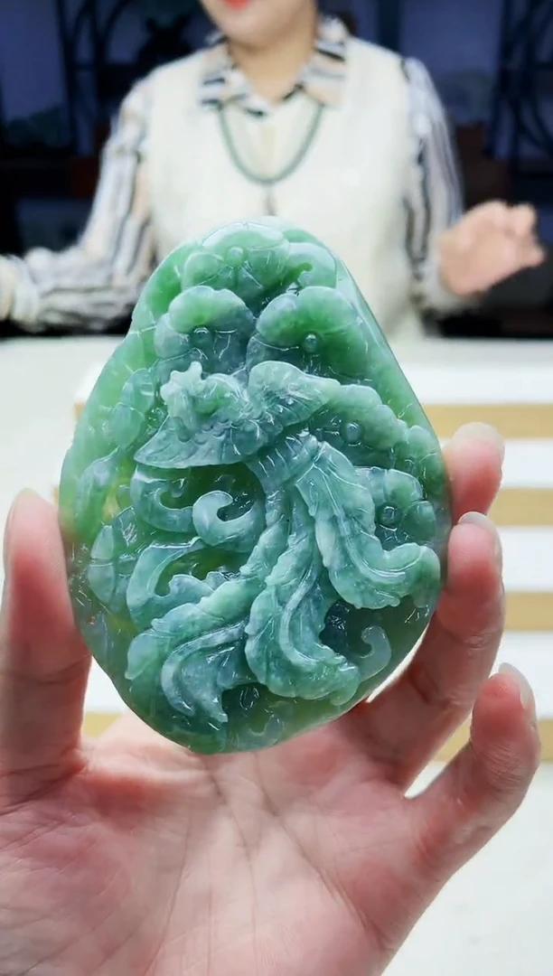 未镶嵌定制翡翠毛货09170097