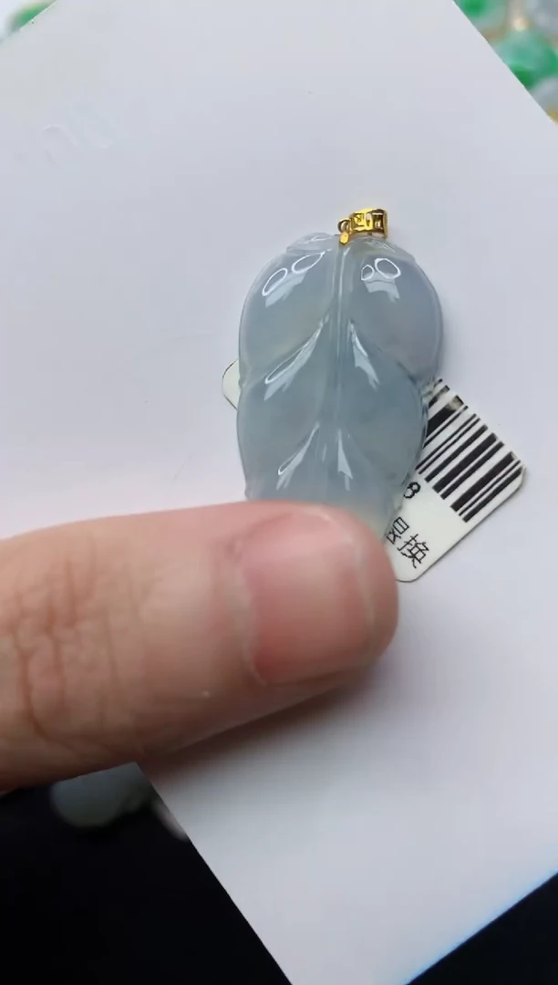 【闪购商品】翡翠颈饰18K金镶嵌60..........