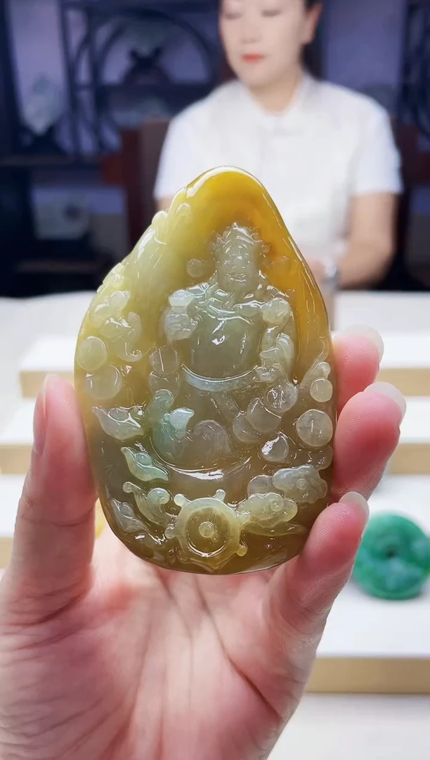 未镶嵌定制翡翠毛货09140292