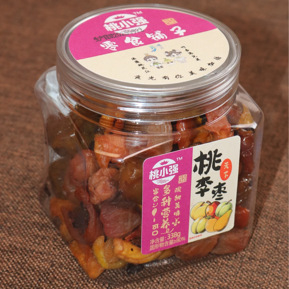 桃干李干枣干果干蜜饯原色原味轻甜解馋小零食