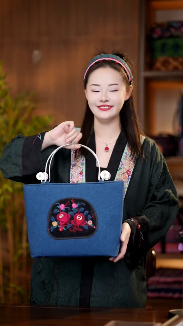 刺绣笨***5私人定制苗族手工A936