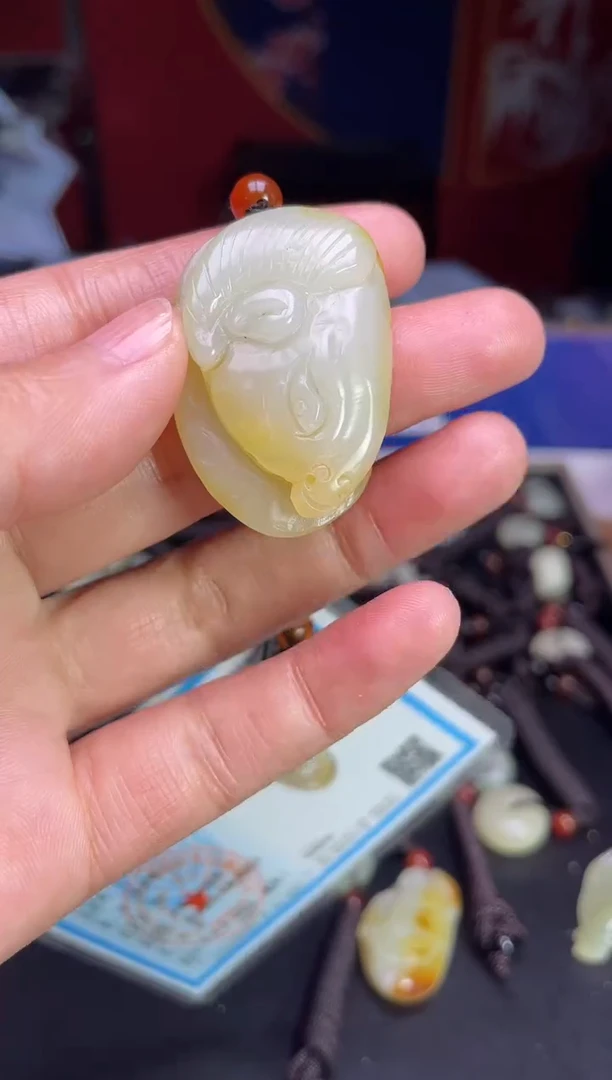 颈饰未镶嵌和田玉123