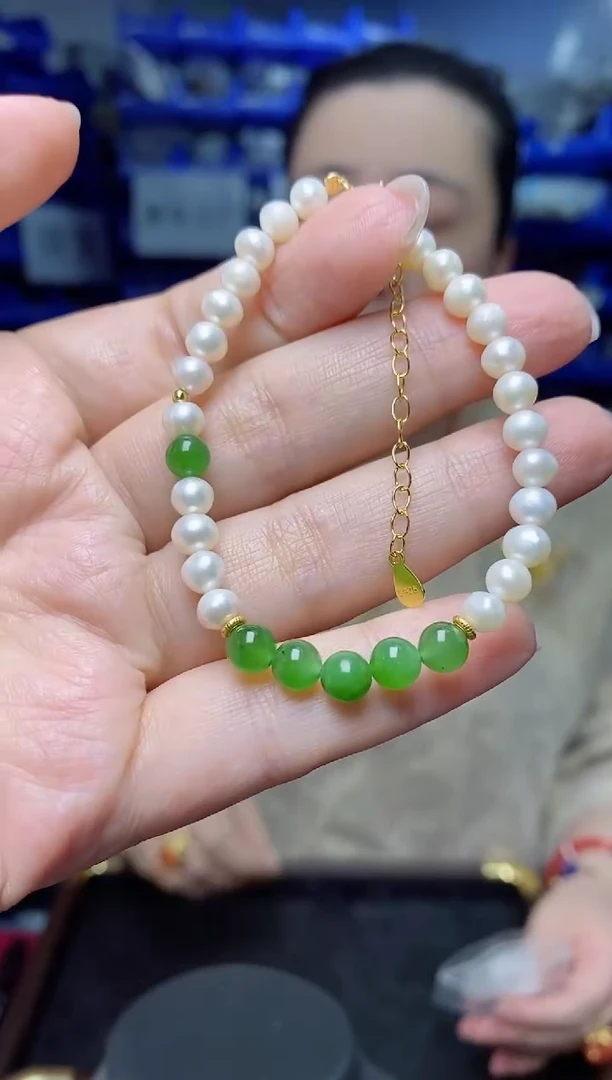 未镶嵌手绳淡水珍珠SL4889