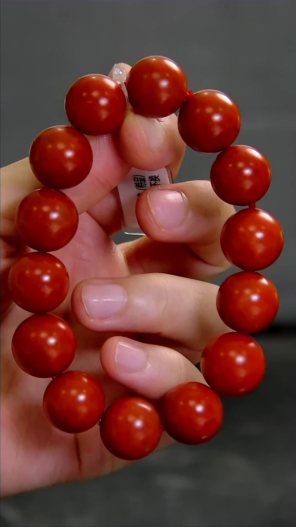 南红玛瑙手串未镶嵌030ZB0611产品一个