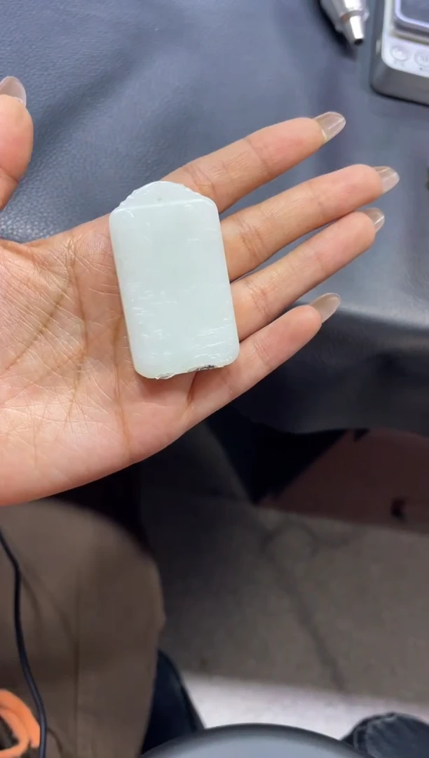 吊坠(不含链)未镶嵌和田玉天泰白玉山水拍（产地直发）