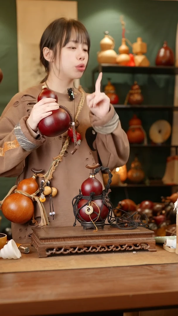 66号精品天然大漆酒葫芦一物一拍~