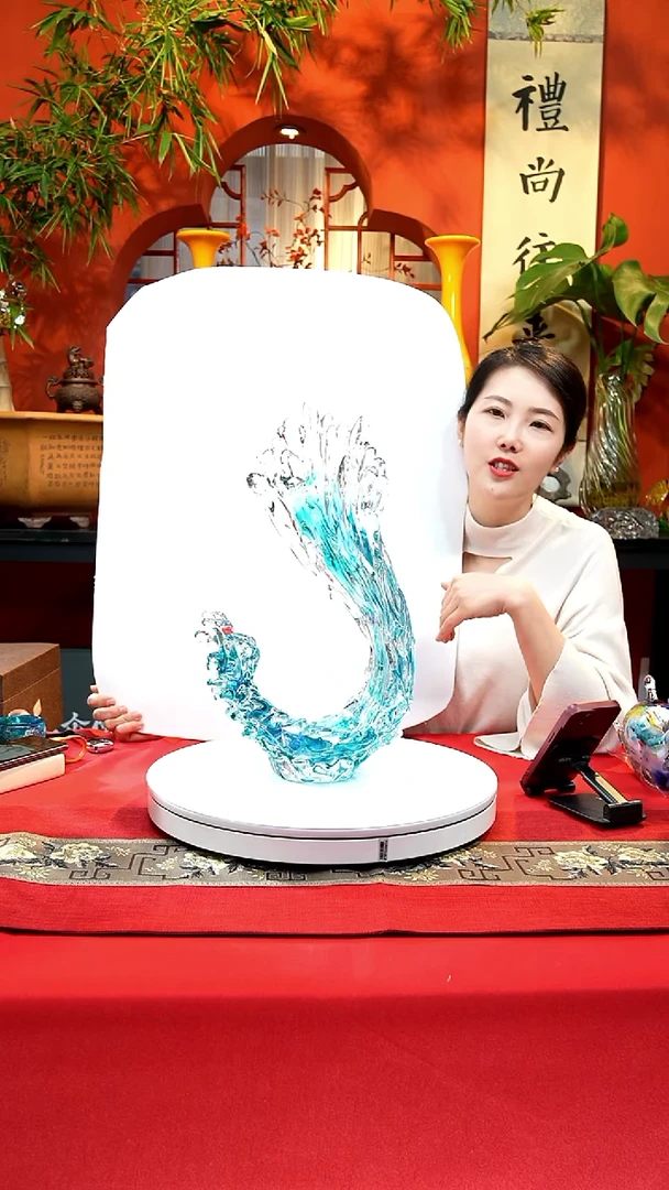 手工艺品琉璃风生水起