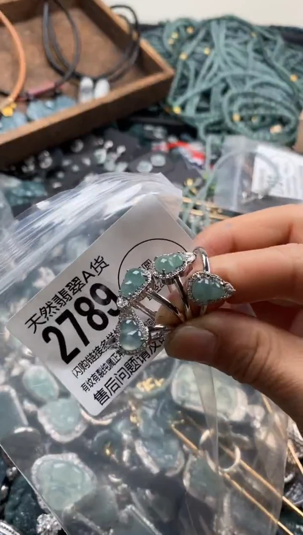 【闪购商品】翡翠颈饰未镶嵌多样性发其一2789