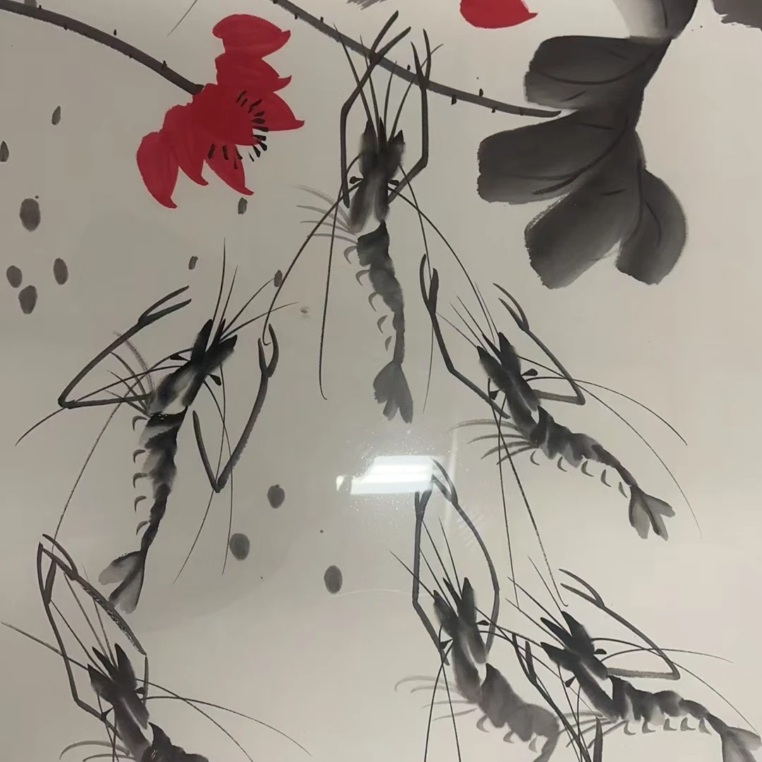 纯手绘九龙图作品