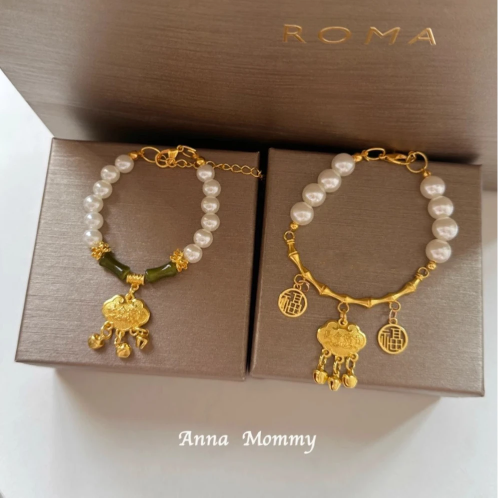 宠物狗狗猫猫发财招福铃铛珍珠长命锁项圈项链泰迪比熊雪纳瑞可爱