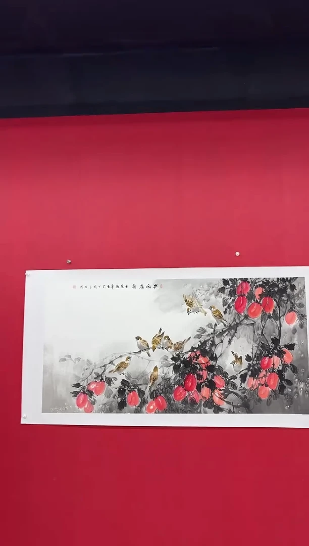 国画经典国画宣纸手绘8平尺